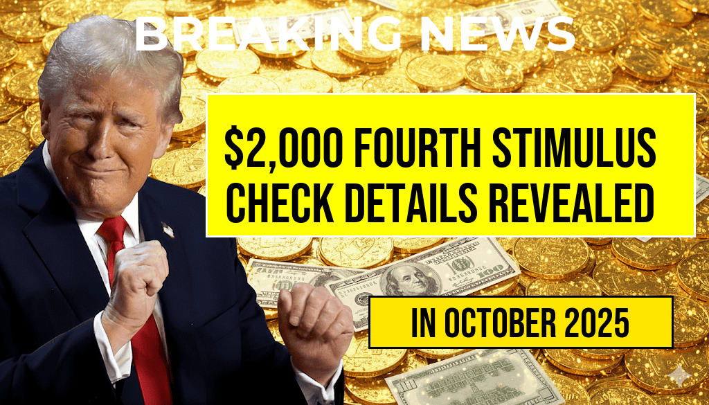 $2,000 Fourth Stimulus Check: Eligibility Details and Deposit Dates Revealed