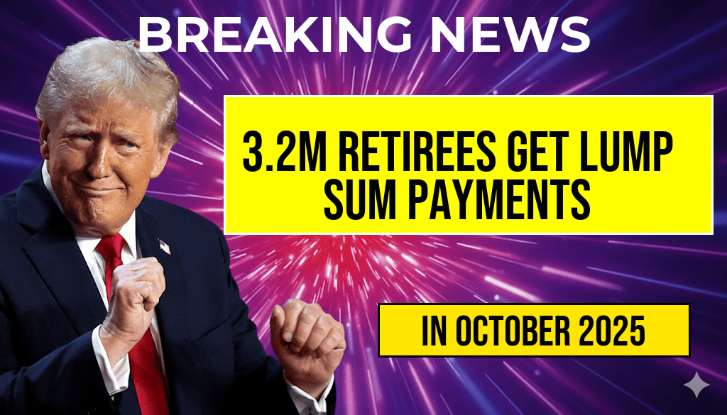3.2 Million Retirees to Receive Thousands in Lump Sum Payments Following WEP/GPO Repeal