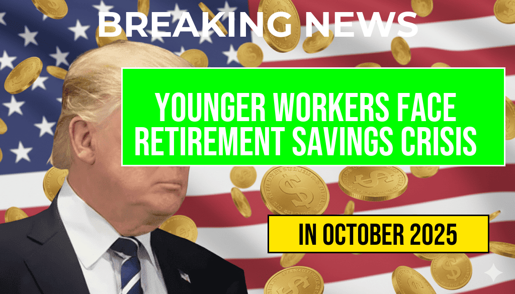 42% of Younger Workers Face Retirement Savings Crisis Amid Financial Vortex, Leaving Them with No Extra Cash.