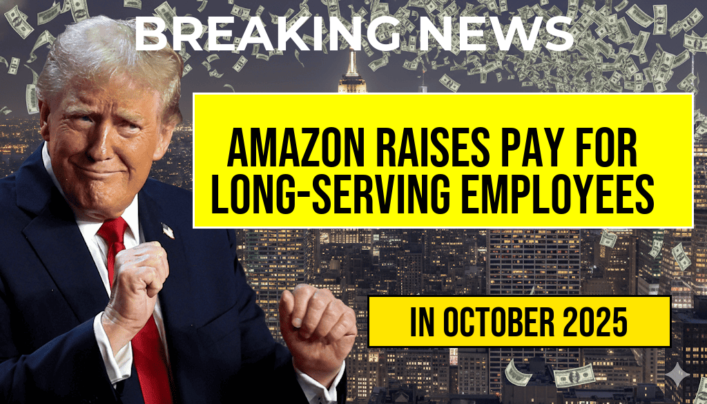 Amazon Boosts Pay for Long-Serving Employees with $1.90 Per Hour Raise This Month