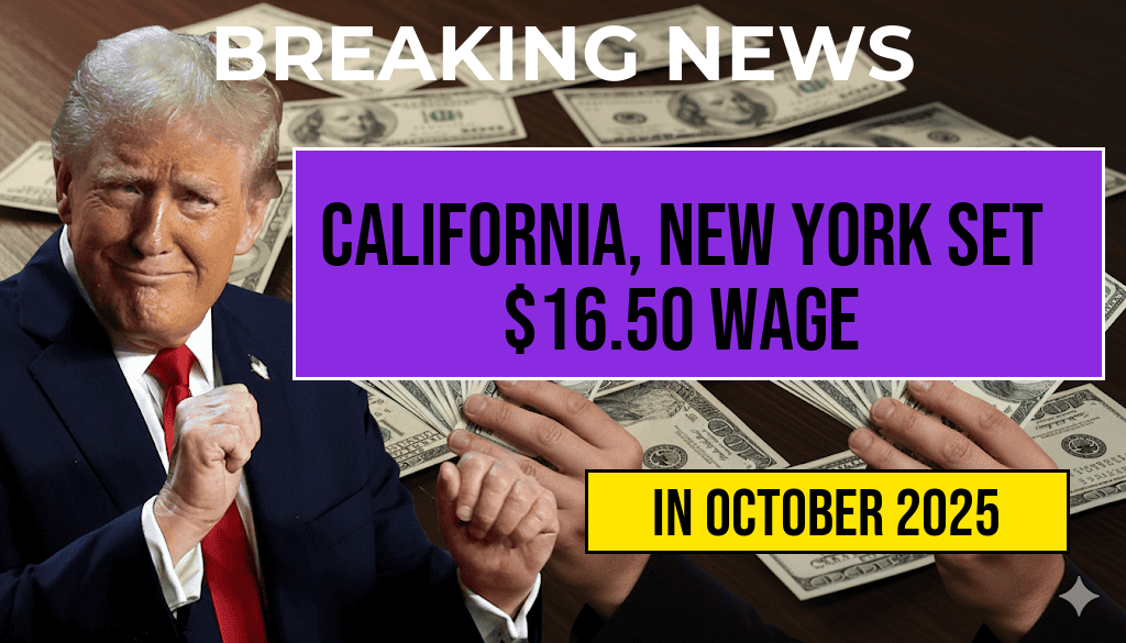 California and New York Prepare to Implement $16.50 Hourly Minimum Wage
