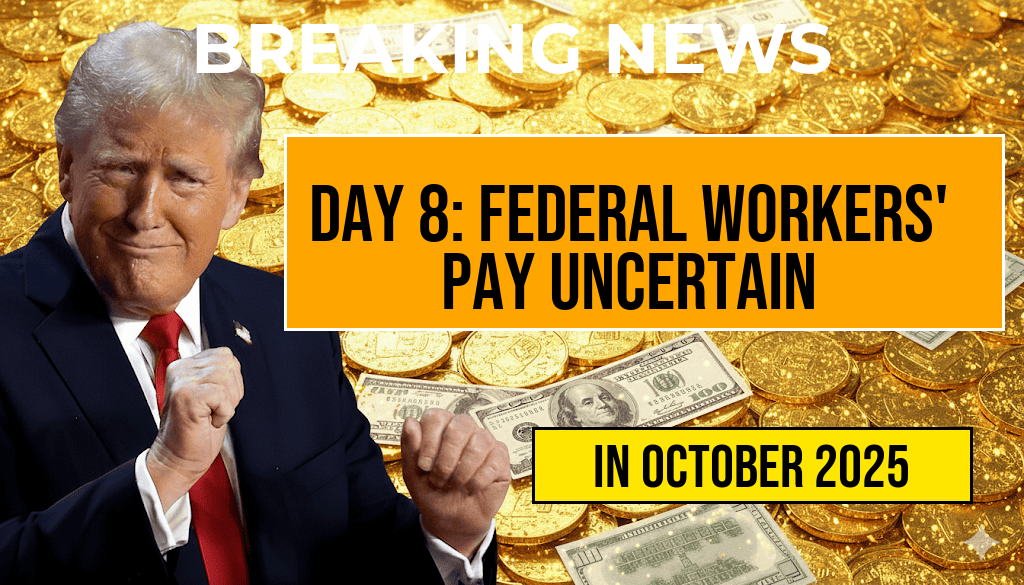 Day 8 of Shutdown: Will Federal Workers Receive $0 or Full Pay?