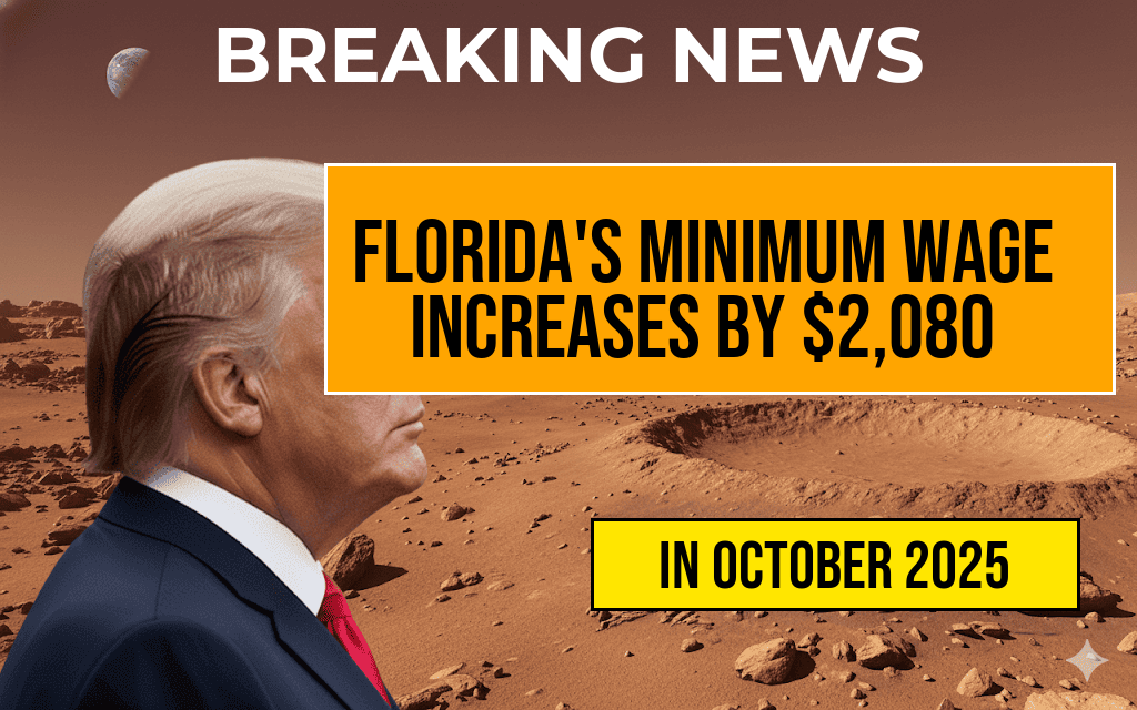 Florida’s New $14 Minimum Wage Boosts Annual Earnings for Full-Time Workers by $2,080.