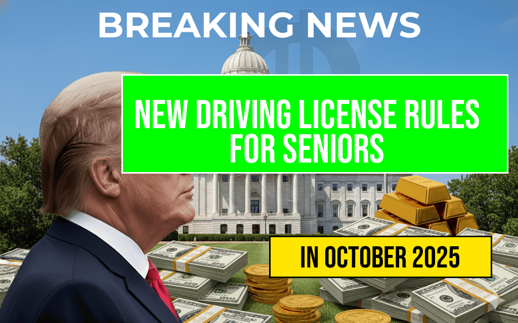 New Driving License Regulations for Seniors in Canada to Take Effect in October 2025 – Important Updates for Those Over 70