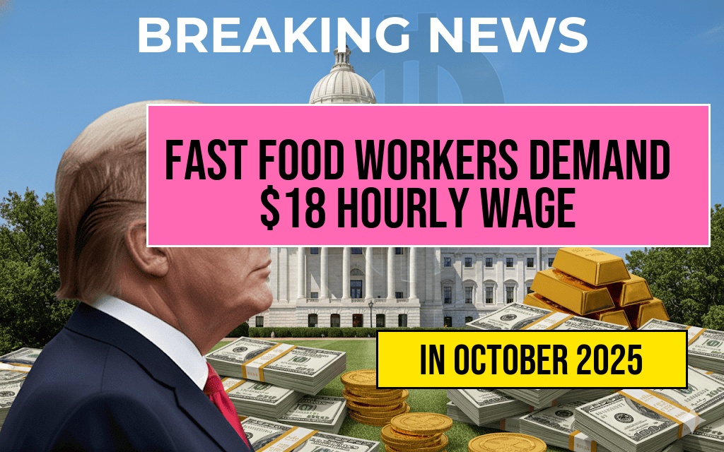 New York’s Fast Food Workers Demand $18 Per Hour Amid New Legislation