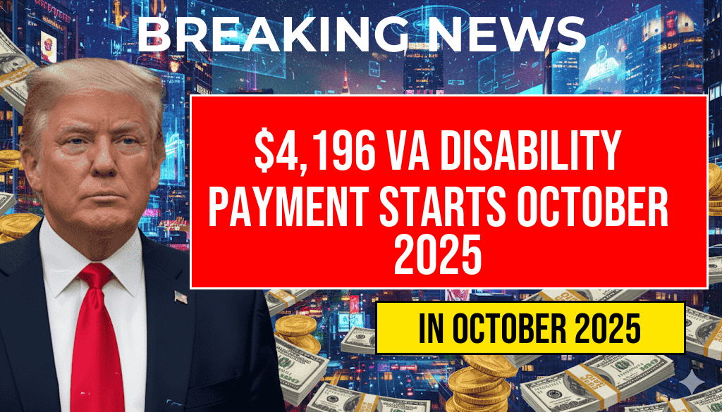 October 2025 Marks the Start of $4,196 VA Disability Payment: Eligibility Criteria and Full Payment Schedule Explained