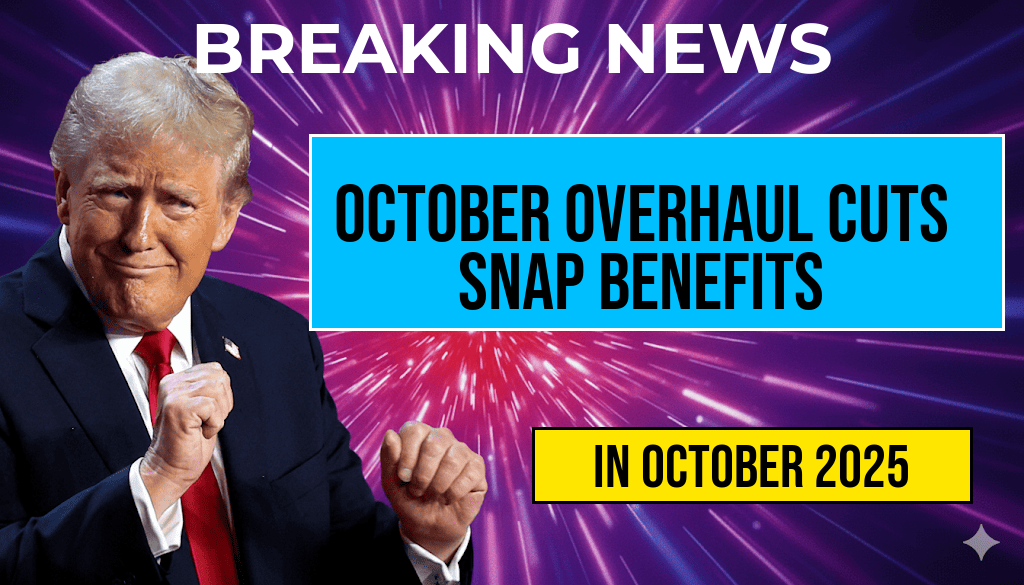 October Overhaul to Eliminate Benefits for SNAP Recipients