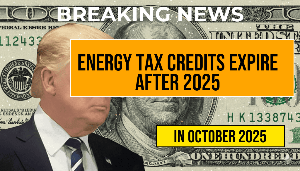 Residential Energy Tax Credits Set to Expire After 2025: A Farewell to Green Energy Incentives
