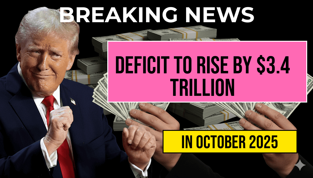 Taxpayers Alerted: ‘One Big Beautiful Bill’ Expected to Increase Deficit by $3.4 Trillion.