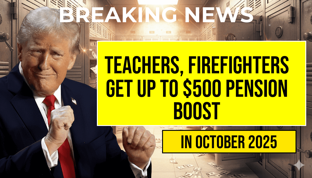 Teachers and Firefighters Benefit from WEP/GPO Repeal with Monthly Pension Increases of Up to $500.