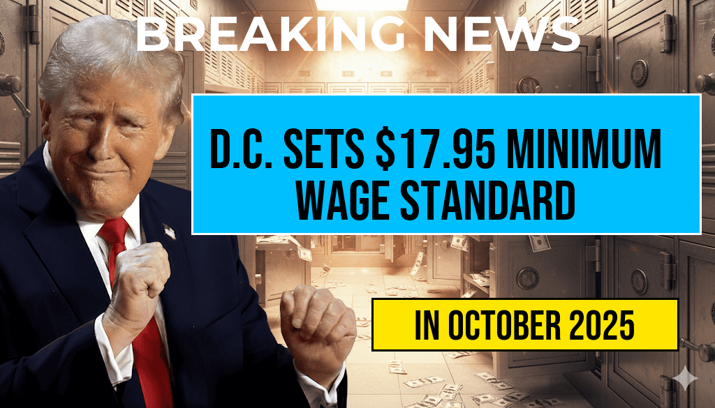 Washington D.C. Leads the Nation with a $17.95 Minimum Wage, Setting the Standard for Top Pay Tiers.